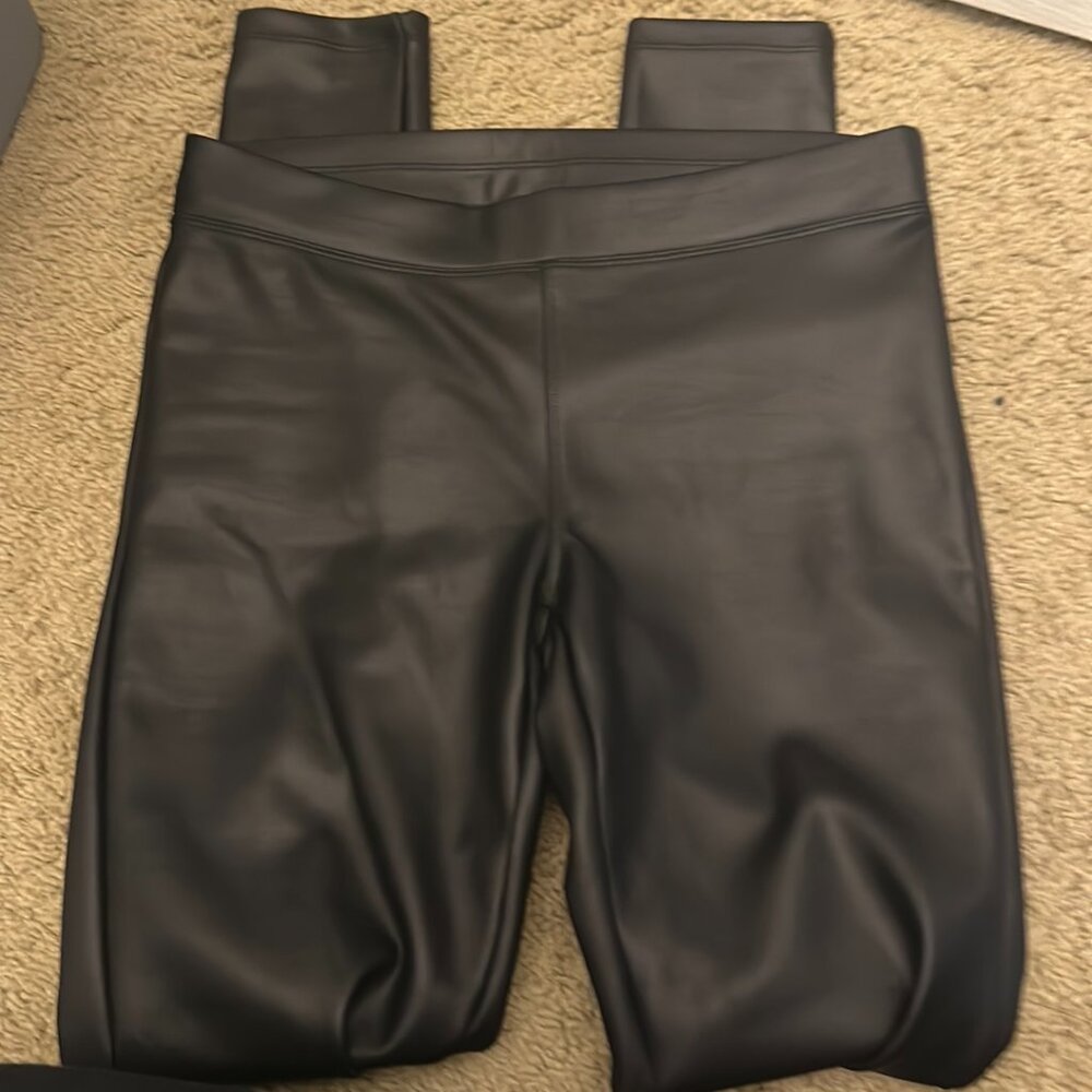Express Faux Leather Leggins